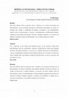 Research paper thumbnail of Bioetica e tecnologia impacto no cuidar