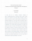 Research paper thumbnail of "Reinvención Democrática en España: Comentario a los documentos políticos de Íñigo Errejón y Pablo Iglesias en Vistalegre II".