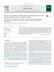 Research paper thumbnail of Social class inequalities in health among occupational cohorts from Finland, Britain and Japan: A follow up study