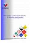 Research paper thumbnail of Manual de almacenamiento seguro de sustancias químicas peligrosas