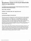 Research paper thumbnail of Bicentenary volume on Sir Syed Ahmed          http://twocircles.net/2017feb07/404215.html