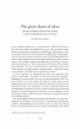 Research paper thumbnail of The Great Chain of Ideas. The Past and Future of the History of Ideas, Or Why We Should Not Return to Lovejoy (essay review of Darrin M. McMahon and Samuel Moyn, eds., Rethinking Modern European Intellectual History)