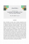 Research paper thumbnail of Possibilities for Recognition of Prior Learning in Open Education