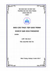 Research paper thumbnail of Báo cáo thực tập