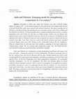 Research paper thumbnail of India and Pakistan: Emerging needs for strengthening cooperation in 21st century