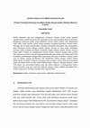 Research paper thumbnail of HADIS SEBAGAI SUMBER HUKUM ISLAM (Telaah Terhadap Penetapan Kesahihan Hadis Sebagai Sumber Hukum Menurut Syafi'iy