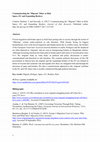 Research paper thumbnail of Communicating the ‘Migrant’ Other as Risk: Space, EU and Risk