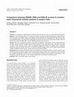 Research paper thumbnail of Comparison between DAS28, CDAI and HAQ-DI as tools to monitor early rheumatoid arthritis patients in eastern India