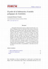 Research paper thumbnail of El poder de la habituación: el modelo pedagógico de Aristóteles