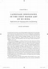 Research paper thumbnail of Language ideologies in the text-based art of Xu Bing: Implications for language policy and planning