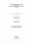 Research paper thumbnail of Hydrogeological Study of a part of Dharampur Tehsil, Valsad District, Gujarat State.