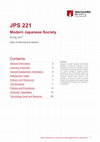 Research paper thumbnail of JPS221: Modern Japanese Society