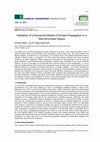 Research paper thumbnail of CHEMICAL ENGINEERING TRANSACTIONS Validation of a Numerical Model of Smoke Propagation in a Semi-Enclosed Space