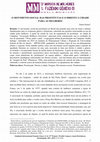 Research paper thumbnail of O movimento social das prostitutas e o direito à cidade para as mulheres