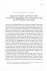 Research paper thumbnail of "Evgenios Voulgaris und Voltaire: Ihre vermeintliche Begegnung und Auseinandersetzung am Hof Friedrichs des Großen", in: Maria A. Stassinopoulou / Ioannis Zelepos (Hg.), Griechische Kultur in Südosteuropa in der Neuzeit, Wien: Österreichische Akademien der Wissenschaften, 2008, 165-183