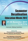 Research paper thumbnail of Desalination Costs and Pretreatment Courses in Hong Kong - November 27-30, 2017