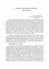 Research paper thumbnail of Çileli Bir Yaşam: Spinoza ve Felsefesi- Düşünbil Dergi, Temmuz-Ağustos 2017