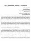 Research paper thumbnail of Vastu Vidya in Indian Tradition:A Retrospection