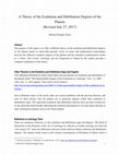 Research paper thumbnail of A Theory on the Exaltation and Debilitation Degrees of the
Planets