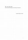 Research paper thumbnail of Armando Marques Guedes (2009), The Five Day War. The 2008 Invasion of Georgia by the Russian Federation (translation into English of the book I wrote for the Portuguese Joint Command and Staff College, Instituto Universitário Militar). doc