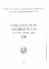 Research paper thumbnail of "Neue Inschriften aus der Stadt Hierapolis in Kappadokien",  Colloquium Anatolicum. Türk Eskiçağ Bilimleri Enstitüsü XII, Ege Yayınları , 2013, 105-121.