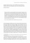 Research paper thumbnail of Charity, Melancholy, and the Protestant Ethic in Herman Melville’s Bartleby and Cock-A-Doodle-Doo!