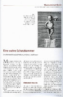 Research paper thumbnail of Eine wahre Schatzkammer. Die Berliner Bronzesammlung wird neu erschlossen, Antike Welt. Zeitschrift für Archäologie und Kulturgeschichte H. 1, 2007, 31–35.