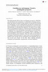 Research paper thumbnail of Unsettling race and language: Toward a raciolinguistic perspective