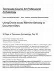 Research paper thumbnail of Using Drone-based Remote Sensing to Document Sites