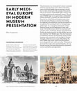 Research paper thumbnail of EARLY MEDI­EVAL EUROPE IN MODERN MUSEUM PRESENTATION