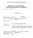 Research paper thumbnail of Optimale Zustandsregelung von Montagerobotern im Hochbau