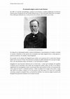 Research paper thumbnail of El atentado contra Louis Pasteur