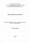 Research paper thumbnail of MARX NA TRANSIÇÃO: sobre a relação entre teoria e práxis n’A ideologia alemã