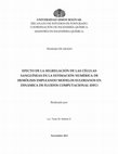 Research paper thumbnail of Tania Mubita_MSc Thesis in Chemical Eng_Universidad Simón Bolívar_Nov-2011_ Efecto de la Segregación de las Células Sanguíneas en la Estimación Numérica de Hemólisis empleando Modelos Eulerianos en Dinámica de Fluidos Computacional