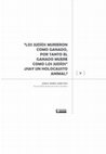 Research paper thumbnail of " LOS JUDÍOS MURIERON COMO GANADO, POR TANTO EL GANADO MUERE COMO LOS JUDÍOS " ¿HAY UN HOLOCAUSTO ANIMAL