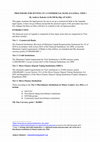 Research paper thumbnail of PROCEDURE FOR SETTING UP A COMMERCIAL BANK (UGANDA)-TIER 1