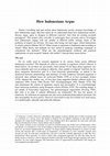 Research paper thumbnail of How Indonesians Argue - a background discussion of the issues