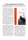 Research paper thumbnail of 290 - L'uomo semplicemente (recensione)