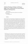 Research paper thumbnail of Orthodox Theology in Dialogue with Human Rights: Some Considerations on Current Themes, Problems, and Perspectives - Exchange 45 (2016) 382-398