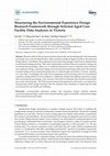 Research paper thumbnail of Structuring the Environmental Experience Design Research Framework through Selected Aged Care Facility Data Analyses in Victoria (2017)