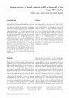 Research paper thumbnail of Human remains of the 4 th millennium BC in the south of the Upper-Rhine Valley. in Meller and Friederich : Salzmunde- Regel oder Ausnahme ? Internationale Tagung, Halle. Tagungen des Landesmuseums für Vorgeschichtlichte Halle, 2017, p. 521-531