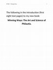 Research paper thumbnail of Introduction to Winning Ways.docx