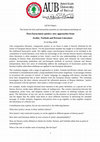 Research paper thumbnail of Call for Papers for an international workshop on: Post-Eurocentric poetics: new approaches from Arabic, Turkish and Persian Literature