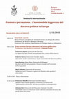 Research paper thumbnail of Quando i lupi si fanno agnelli (e viceversa). La retorica del "politicamente (s)corretto" nel discorso politico contemporaneo