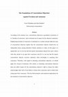 Research paper thumbnail of The Foundations of Conscientious Objection: Against Freedom and Autonomy