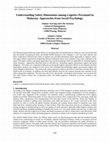 Research paper thumbnail of Understanding Safety Dimensions among Logistics Personnel in Malaysia: Approaches from Social Psychology