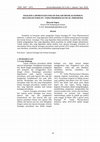 Research paper thumbnail of ANALISIS LAPORAN KEUANGAN DALAM MENILAI KINERJA KEUANGAN PADA PT. TAISO PHARMACEUTICAL INDONESIA