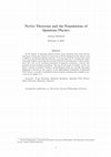 Research paper thumbnail of No-Go Theorems and the Foundations of Quantum Physics