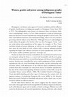 Research paper thumbnail of Women, gender and power among indigenous peoples of Portuguese Timor