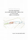 Research paper thumbnail of Excavación arqueológica EX.103 tramo Calera de León – Cabeza La Vaca P.K. 24+770 a 24+950